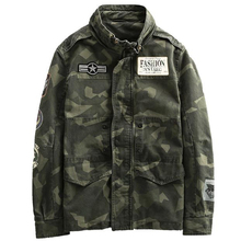 Personality Military Mens Jacket Coats Casual Camouflage Coats Male Streetwear European Military Mens Jacket Overcoats 4XL A542 2024 - buy cheap