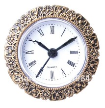 Insert clock  clock head 53mm(41B) clock parts  gold border Roma number decorative border 5pcs/lot Free shipping 2024 - buy cheap