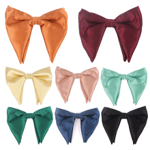 Fashion Bow Tie For Men Women Classic Big Bowtie For Party Wedding Bowknot Adult Mens Bowties Cravats Red Yellow Tie 2024 - buy cheap