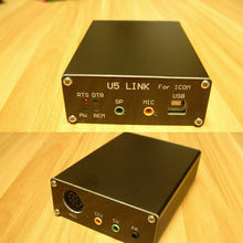 DYKB USB PC адаптер-ЛИНКЕР MINI LINK радио разъем W усилитель интерфейс DIN8 DIN13 для HAM ICOM IC-703 707 706MK2 7200 2024 - купить недорого