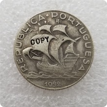 PORTUGAL 5$00 ESCUDOS 1932,1937 COIN COPY commemorative coins-replica coins medal coins collectibles 2024 - buy cheap