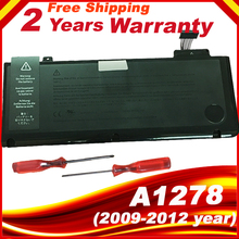 HSW New Laptop Battery For APPLE MacBook Pro 13" A1322 A1278 2009-2012 year MB990 fast shipping 2024 - buy cheap