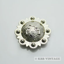 (KB403) 50pc 1-1/2'' Metal Pistols with Berry button Saddle button Silver 2024 - buy cheap