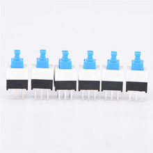 New 20PCS/Lot 7*7mm 6Pin Push Tactile Power Micro Switch Self lock On/Off button Latching switch Wholesale Electronic 2024 - buy cheap