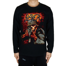 13 designs SLAYER Rock Brand 3D Skull shirt fitness Punk Hardrock heavy Metal Cotton soldier gun skateboard full long sleeve tee 2024 - buy cheap