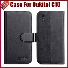 Hot Sale! Oukitel C10 Case New Arrival 6 Colors High Quality Flip Leather Protective Cover For Oukitel C10 Case Phone Bag 2024 - buy cheap