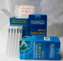Huanqiu-aguja de acupuntura para mesa, tubo de Mango de cobre, 10 cajas, 1000/0,25/0,3mm, SZ, 0,35 Uds. 2024 - compra barato