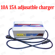 14S 51.8V 15A 10A charger Li ion battery 10A 15Adjustable current smart charger 58.8V lithium lead acid 2024 - buy cheap