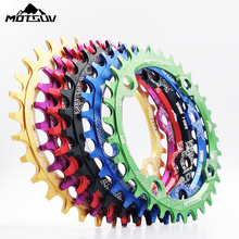 MOTSUV Round Narrow Wide Chainring MTB Mountain bike bicycle 104BCD 32T 34T 36T 38T crankset Tooth plate Parts 104 BCD 2024 - buy cheap