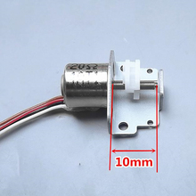 Motor paso a paso deslizante en miniatura con varilla de tornillo larga de 10mm, DC 5V, 2 fases, Motor paso a paso de 4 cables, Motor pequeño, deslizador blanco de 20 ohmios 2024 - compra barato