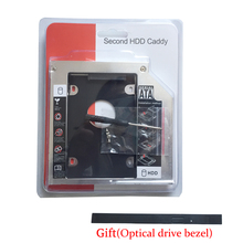 Caddy-disco duro HDD SSD para ordenador portátil, Unidad óptica de regalo de 12,7 MM, para LENOVO SL300, SL400, SL410, SL510, SL500, L512, E530, E530c, E535 2024 - compra barato