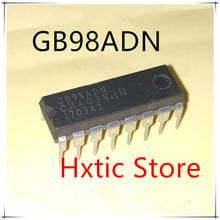 Новинка; 10 шт./лот GB98ADN DIP-16 IC 2024 - купить недорого