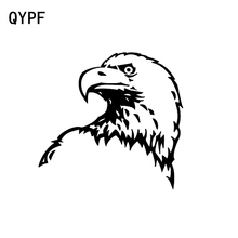 QYPF 15.5CM*14.7CM Personality Animal BALD EAGLE Vinyl Car-styling Car Sticker Decal Black/Silver C15-0921 2024 - buy cheap