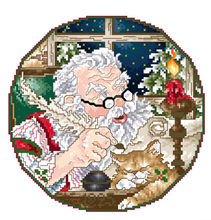 Embroidery Package  Cross Stitch Kits Unopen New Luxurious Christmas Eve DIY Handicraft Embroidery Kit Free shipping 2024 - buy cheap