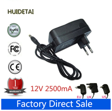12v 2.5a ac dc adaptador de energia carregador de parede para cubo i9 tablet pc eu eua plugue frete grátis