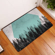 Floor Mats Pattern Landscape Geometry Printed Bathroom Kitchen Carpets Doormats Cat Floor Mat for Living Room Anti-Slip Tapete 2024 - buy cheap
