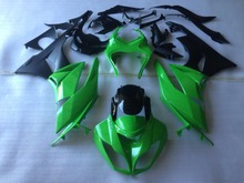 Fei-Kit de carenado de motocicleta, carenados de carrocería personalizados, color negro, verde, 09-12, para Kawasaki Ninja ZX6R, 636, ZX-6R, 2009, 2010, 2011, 2012 2024 - compra barato