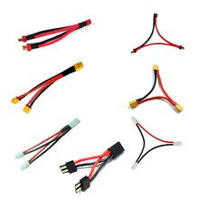 Amass T XT60 TRX Tamiya plug Parallel Series leads 12awg silicone wire Harness Battery Connector Cable For RC Lipo Battery 2024 - buy cheap