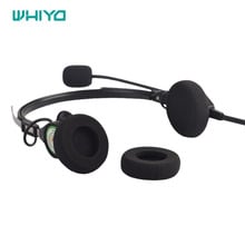 Whiyo 1 set of Foam Ear Pads Cushion Cover Earpads Pillow Replacement Parts for TELEX AIRMAN 750 Aviation Headphones 2024 - buy cheap