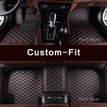 Customized car floor mat for Toyota Vios Belta Yaris sedan Hatchback L Vitz Verso EZ Venza Avensis quality carpet rugs 2024 - buy cheap