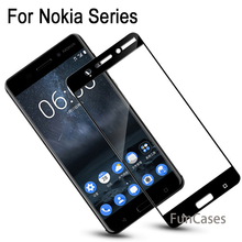 Vidrio templado para Nokia 6 funda protectora de pantalla completa para Nokia 7 Plus 2 3 6 2018 3 8 7 plus x5 x6 7,1, 8,1 película protectora 2024 - compra barato