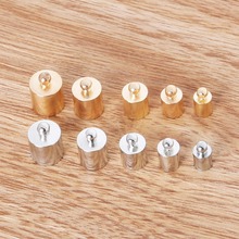 50/100Pcs/lot Cord End Caps Rhodium/KC Gold Plated Bell Buckle Hooks Clasps Fit 4/5/6/7/8mm Round Leather Cord Jewelry Findings 2024 - buy cheap