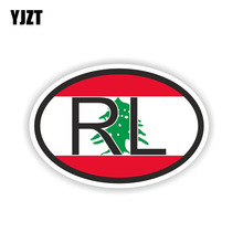 YJZT 16.4CM*10.9CM Accessories Lebanon Country Code Car Sticker PVC Funny Decal 6-0395 2024 - buy cheap