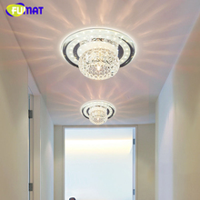 Круглая потолочная Светодиодная лампа FUMAT, круглая лампа направленного света К9 для гостиной, коридора, домашнего декора, креативные LED светильники для фойе, 3 Вт/5 Вт/18 Вт 2024 - купить недорого
