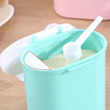 Colorful Childhood Live With One Own Family Go Seal Up Fresh Baby Milk Box Portable Baby Powdered Milk Supplement Storage Box 2024 - buy cheap