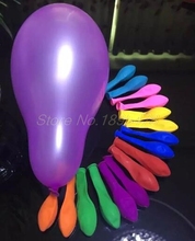 Juego de globos de látex para decoración de cumpleaños, set de 200 Globos de agua de colores brillantes surtidos para fiestas y bodas, 500 unids/set por set 2024 - compra barato