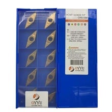 OYYU VCMT 160408 160404 VCMT160404-GP VCMT160408-GP OY515M Carbide Inserts Process Stainless Steel Lathe Tools Cutter Turning 2024 - buy cheap