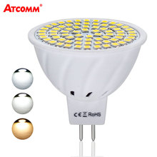Ampoule LED MR16 12V 4W 6W 8W High Lumen Flicker-Free MR16 LED Diode Bulbs 110V 220V 36 54 72 LEDs SMD 2835 Chip Energy Saving 2024 - buy cheap