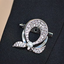 Broches de cristal de doble uso para mujer, broche de diamantes de imitación para vestido de boda, Hijab, pasadores de hebilla para bufanda 2024 - compra barato