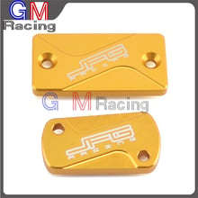 CNC Aluminum Front Rear Brake Reservoir Fluid Cover For SUZUKI RM125 RM250 RMZ250 RMZ450 RMX450Z RM RMZ 125 250 450 Motorcycle 2024 - buy cheap