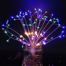 Firework String Lights LED 8 Modes Dimmable Fairy Lights with Remote Christmas Garden Wedding Patio Home Decor Night Light 2024 - buy cheap