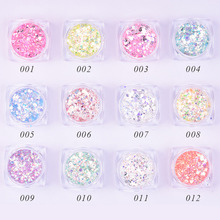 Nail Art Decoration Mixed Sequins 1g Glitter Sparkles Starry Flakes Decorations for Nails Art UV Gel Nail Polish 2024 - buy cheap