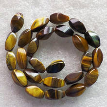 (1 Strand/lot)  Wholesale Natural Tiger Eye Gem Loose Bead 15.5inch 16x8mm Free Shipping Fashion Jewelry LY7783 2024 - buy cheap