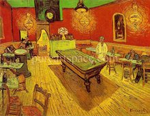 The Night Cafe With Pool Table By Vincent Van Gogh Handmade Oil Painting Art On Canvas 2022 - buy cheap