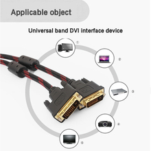 Высокоскоростной Кабель-адаптер 1,5 м DVI D DVI-D 24 1 Pin Dual Link HD 1080P TV To DVI для монитора с золотым покрытием 2024 - купить недорого