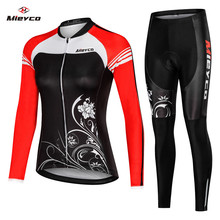 Bike Uniform Bicycle Clothes Maillot Ropa Ciclismo For Woman Cyclist Mieyco Long Sleeve Cycling Clothing Jersey Set Women 2024 - buy cheap