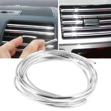 New 1M/2M Car Interior Moulding Strips Decoration Line Door Dashboard Air Vent Steering-wheel Flexible Auto Accessories#281062 2024 - buy cheap