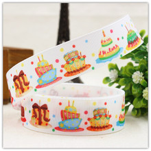 1506624, free shipping 22MM cartoon Series Printed grosgrain ribbon, DIY handmadeHair accessories Material wedding gift wrap 2024 - buy cheap