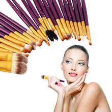 20 pcs Eye Makeup Brushes Set Eyeshadow Blending Brush Powder Foundation Eyes Eyebrow Lip Eyeliner Brush Cosmetic Tool 2024 - buy cheap