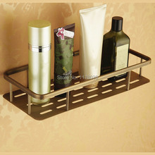 European style Antique brass single tier Bathroom Shelves,wall mounted bathroom shelves basket,J16513 2024 - buy cheap