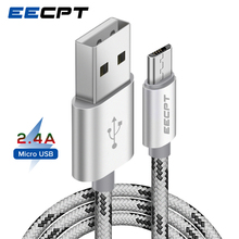 EECPT Micro USB Cable for Samsung S7 S6 Xiaomi Redmi Note 5 Fast Charging Data Cord USB Charger Wire Microusb Mobile Phone Cable 2024 - buy cheap