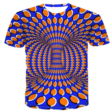 Newest Dizzy hypnosis 3d Printed Funny Short Sleeve Tshirt Male Casual Summer 2019 fashion T Shirt Men Women Tops Tee large size 2024 - buy cheap