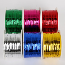 100 yard/roll Metallic Twist Tie Wire For Candy Lollipop Cake Pops Sealing Cello Bags Steel Baking Packaging Ligation Lollipop 2024 - buy cheap