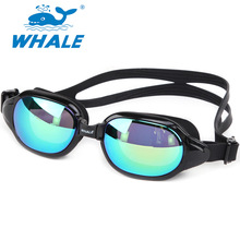 Whale Professional Brands Waterproof Silicone Swimming Glasses Anti-fog Uv Swim Goggles For Men Women Goggles Eyewear 8800 2024 - buy cheap