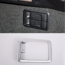 Para lexus rx200 450 2015-2017 estilo do carro abs chrome botão de ajuste do assento da fileira traseira quadro capa guarnição 1pc 2024 - compre barato