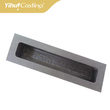 YIHUI 2 lot  capacity 1000G graphite crucible ingot mold with logo for gold and silver bar, machine Jewelry Tools Equipments 2024 - buy cheap